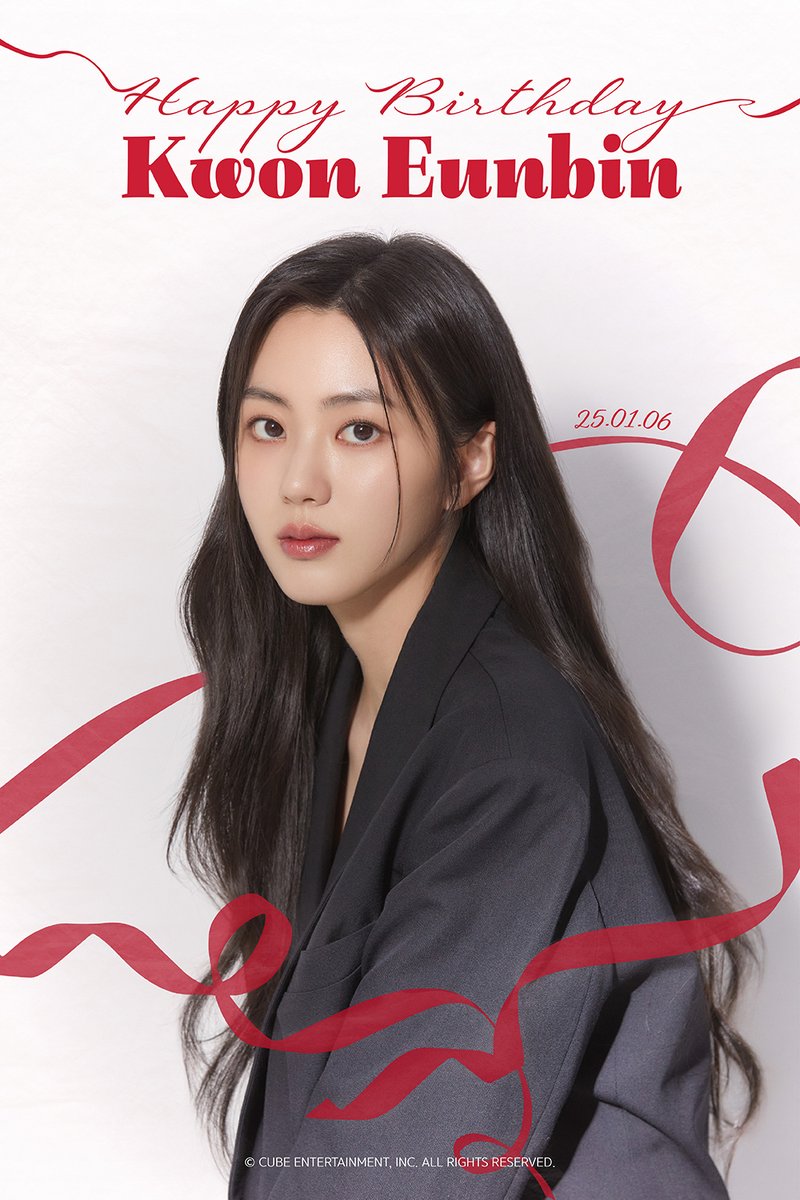 CUBEactor's tweet image. [🎂] HAPPY BIRTHDAY TO KWON EUNBIN 💕

#HAPPY_EUNBIN_DAY
#권은빈 #KWON_EUNBIN
#예쁜나이25살_은비니