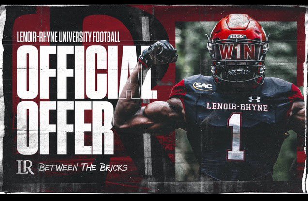 Blessed to receive an offer from Lenoir-Rhyne University <a href="/LRBearsFootball/">Lenoir-Rhyne Football</a>