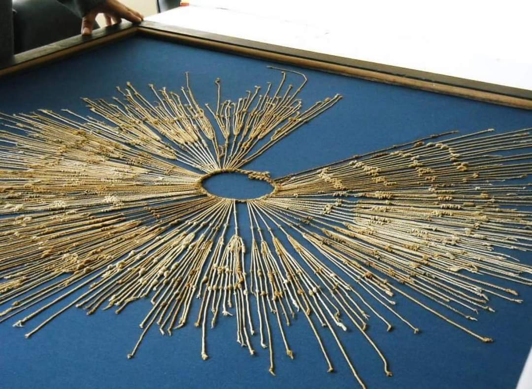 The Inca Quipu, sometimes spelled “khipu,” was a unique and sophisticated system of record-keeping and communication used by the Inca civilization in pre-Columbian South America. It consisted of intricately knotted cords made from llama or alpaca wool, with various colors and