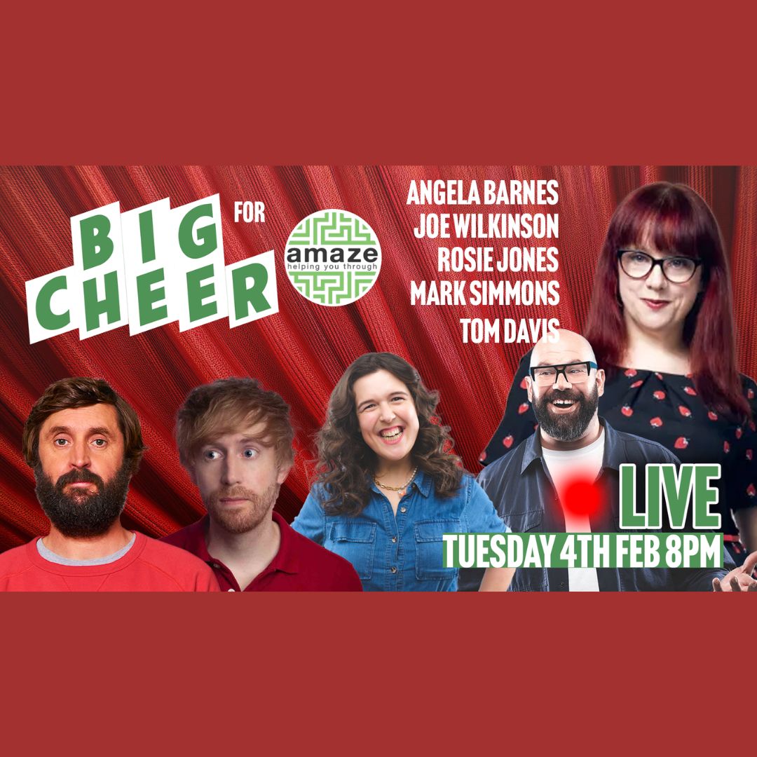 NextUp - Live Comedy (@nextupcomedy) on Twitter photo It’s funny. It’s for Amaze. And you’ll definitely hate yourself if you miss it. 🫠🤩
Be part of the Big Cheer magic on 4th Feb, 8pm at <a href="/KomediaBrighton/">Komedia Brighton</a> along with Rosie Jones, @AngelaBarnes, <a href="/gillinghamjoe/">Joe Wilkinson</a>,Tom Davis, and <a href="/JokesWithMark/">Mark Simmons: UK Tour Now On Sale</a>!
#nextupcomedy #komediabrighton #bigcheer It’s funny. It’s for Amaze. And you’ll definitely hate yourself if you miss it. 🫠🤩
Be part of the Big Cheer magic on 4th Feb, 8pm at <a href="/KomediaBrighton/">Komedia Brighton</a> along with Rosie Jones, @AngelaBarnes, <a href="/gillinghamjoe/">Joe Wilkinson</a>,Tom Davis, and <a href="/JokesWithMark/">Mark Simmons: UK Tour Now On Sale</a>!
#nextupcomedy #komediabrighton #bigcheer