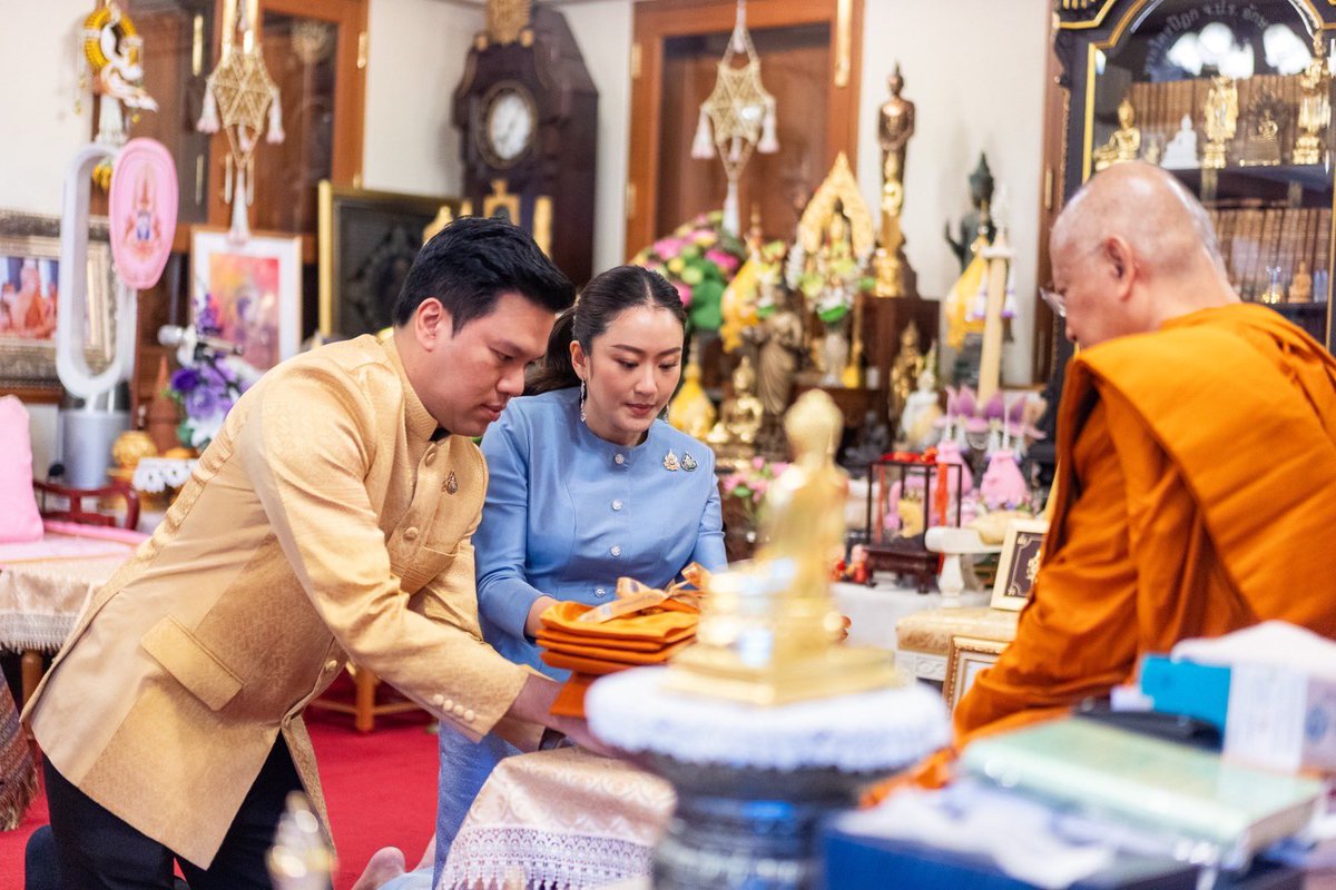 ingshin's tweet image. เข้าเฝ้าถวายเครื่องสักการะสมเด็จพระอริยวงศาคตญาณ สมเด็จพระสังฆราช สกลมหาสังฆปริณายก และสมเด็จพระมหาวีรวงศ์ เนื่องในโอกาสวันขึ้นปีใหม่ พุทธศักราช 2568