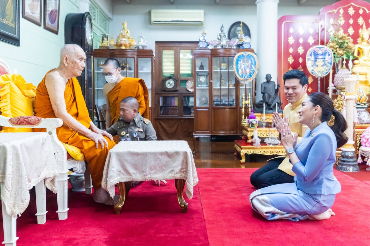 ingshin's tweet image. เข้าเฝ้าถวายเครื่องสักการะสมเด็จพระอริยวงศาคตญาณ สมเด็จพระสังฆราช สกลมหาสังฆปริณายก และสมเด็จพระมหาวีรวงศ์ เนื่องในโอกาสวันขึ้นปีใหม่ พุทธศักราช 2568