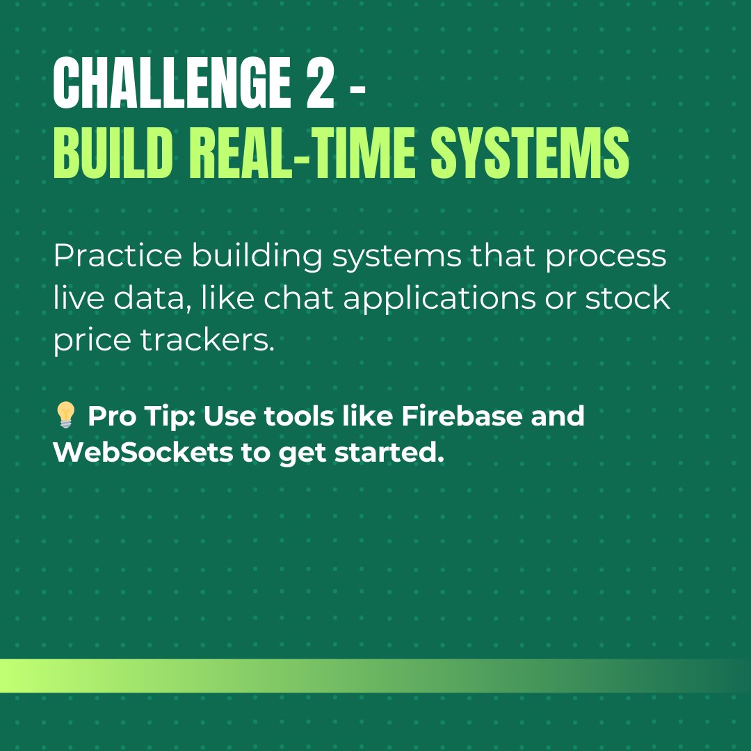 Gfee_work's tweet image. Developers, are you ready to level up your coding game in 2025? Tackle these challenges and stand out in the tech world! Which one will you start with? Let us know below! 👇
#codingchallenges #levelupcoding #gfeework #developerlife #futureoftech
