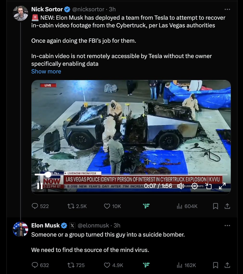 Elon Musk is rushing in to confiscate evidence.