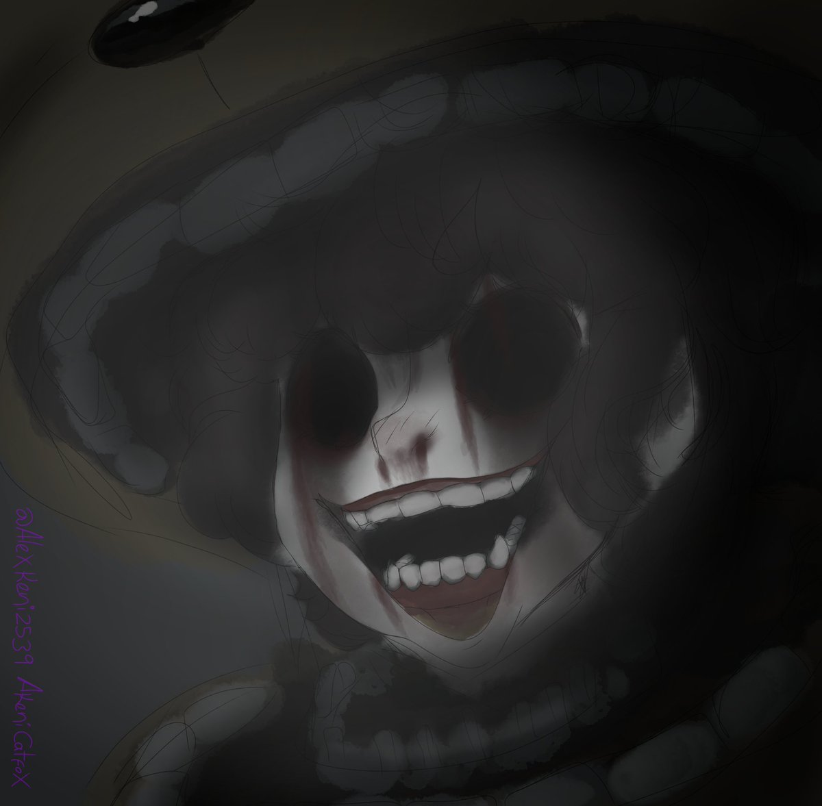 Alexkeni2539's tweet photo. "What did you find in there?"

"... You would not believe me"

 Some about creepy passed-away  Evan because yes ✨✨✨

#evanafton #ccafton #FNAF #fanart #art #drawing #dibujo https://t.co/9qwymr27RO