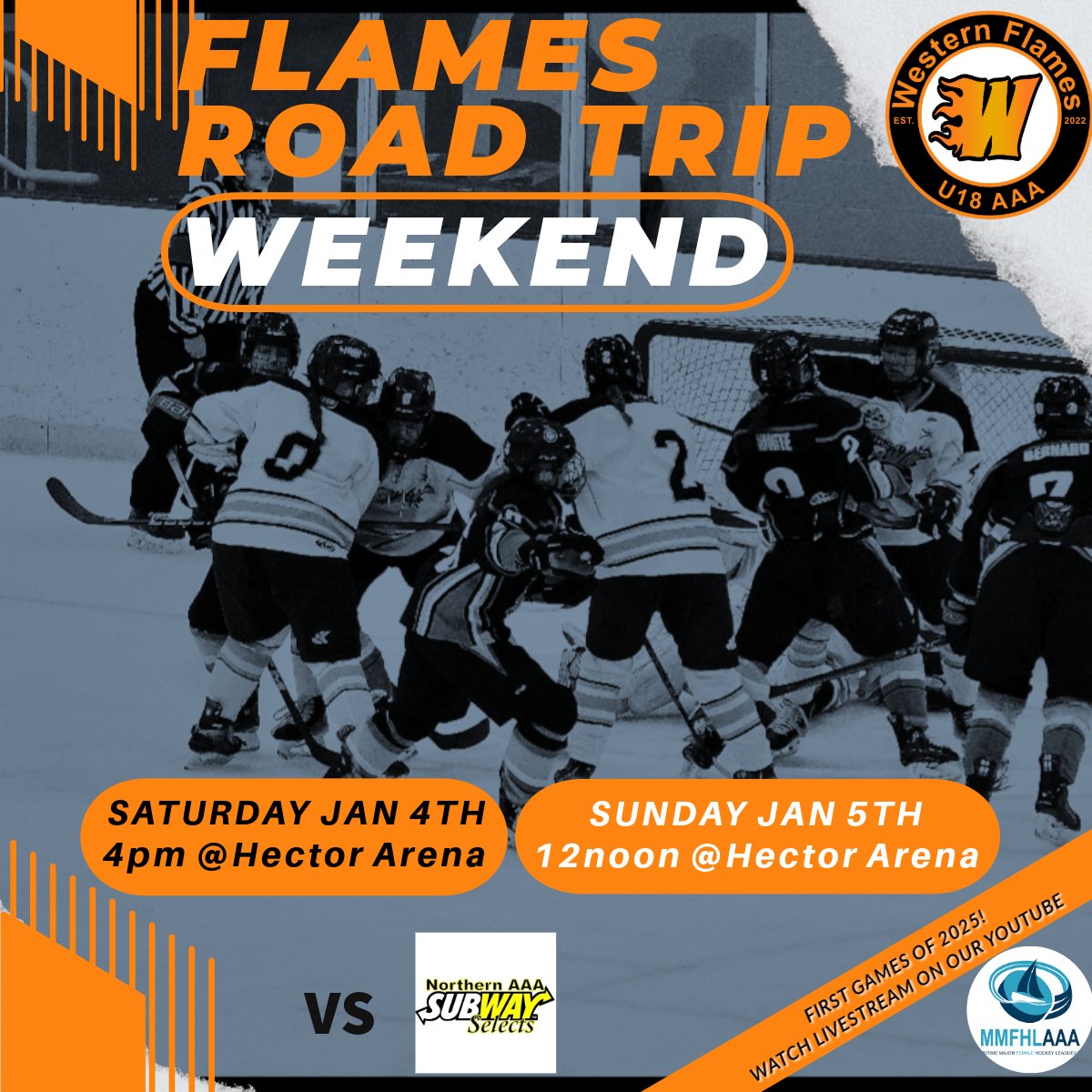 U18 AAA TNT Western Flames tweet media