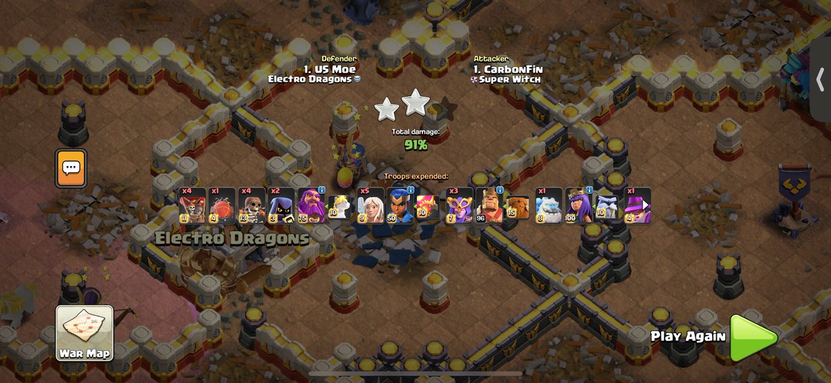 MambaCoC's tweet photo. GG @CarbonFin 🔥Very cool to see people use and/or modify my bases to go against the best of the best. Thank you everyone who’s trusted me thus far! We’re only getting started!🤝💪

Follow for FREE customized builds weekly!!

#ClashofClans #CoC #ClashofClansEsports #eSports #SBB https://t.co/3mf6hOEgLo
