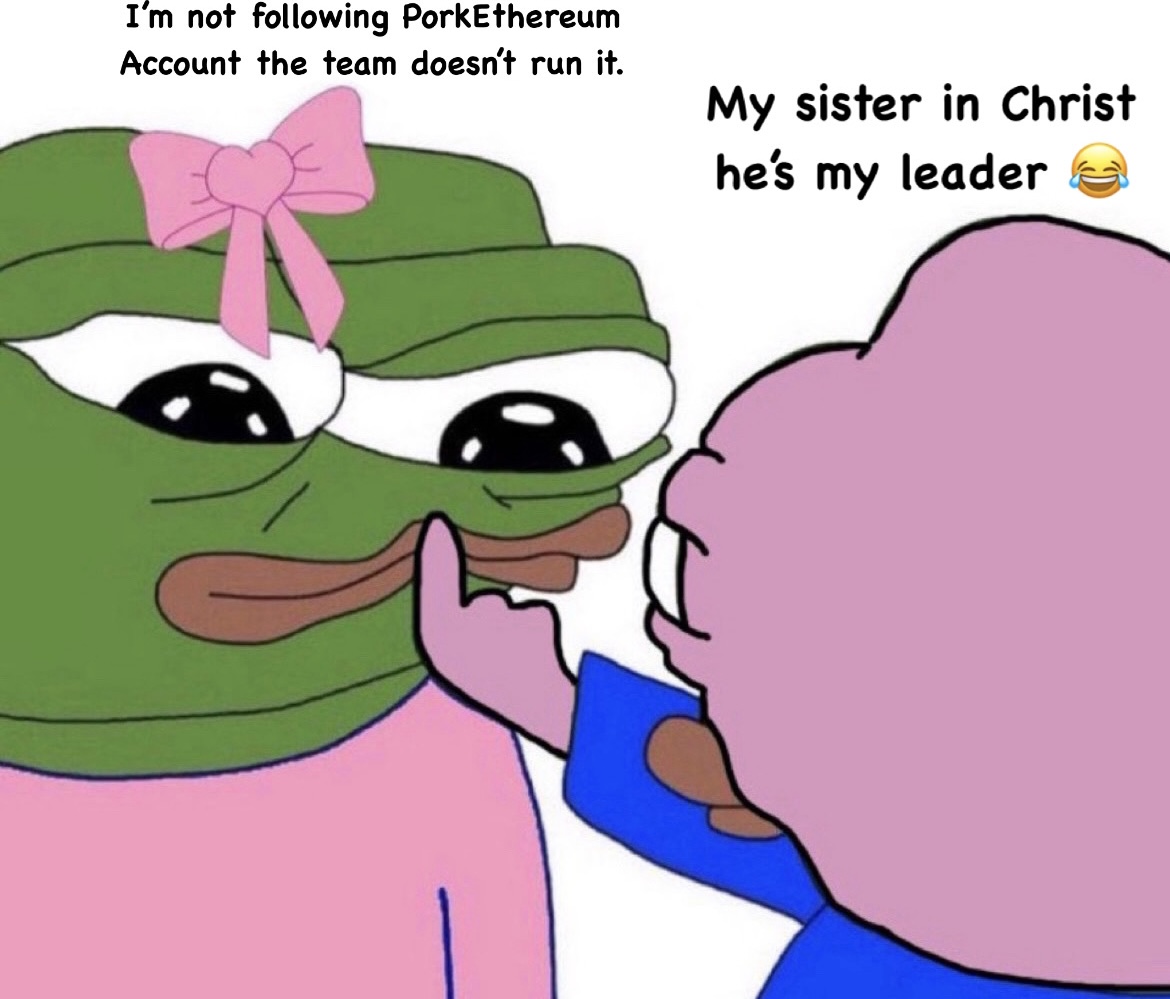 Follow ✊😈
$PORK