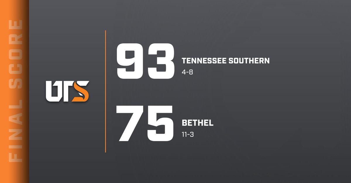 FINAL: Men's basketball defeats Bethel. #gofirehawks