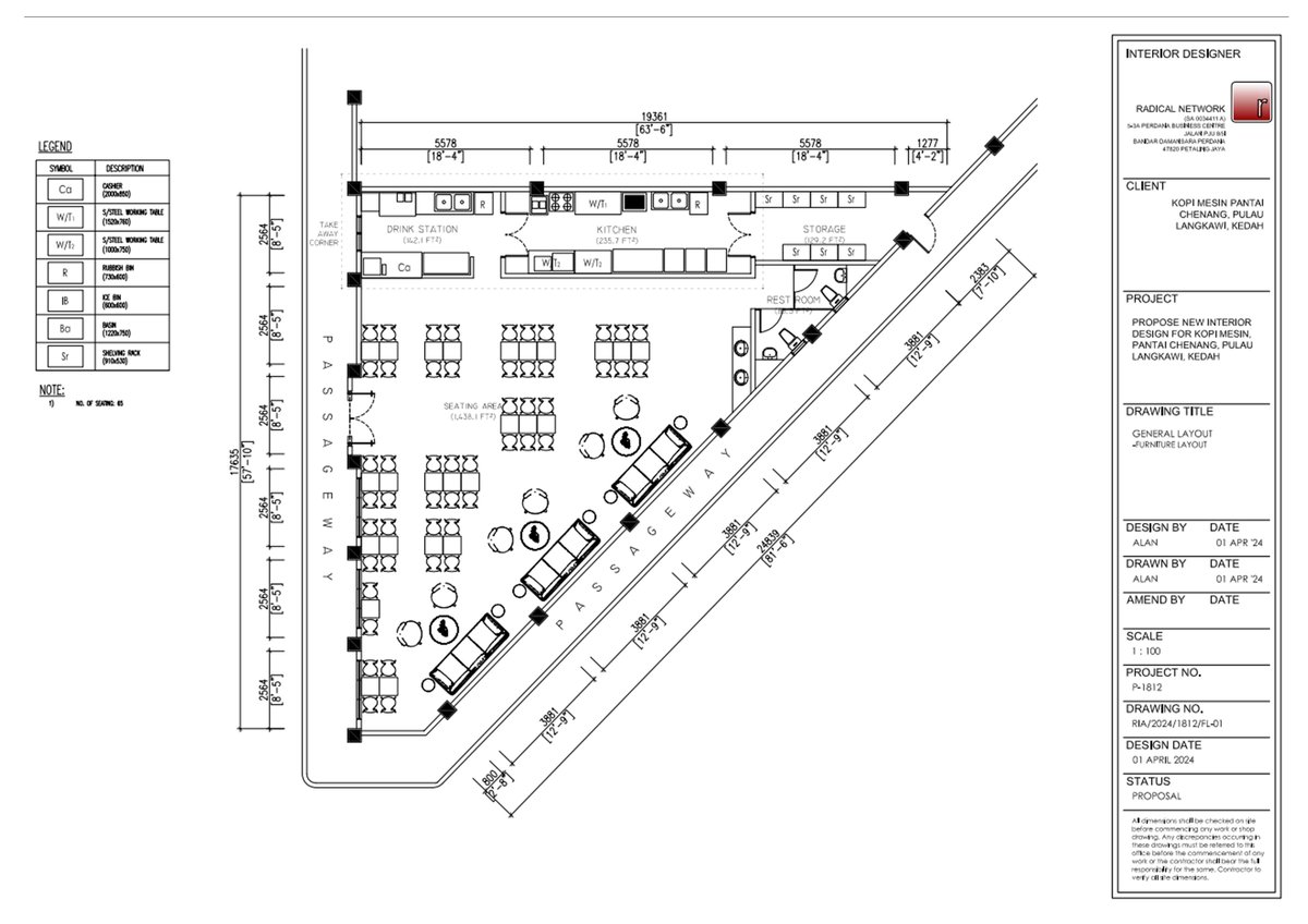 alanmanov's tweet image. 𝐉𝐔𝐑𝐍𝐀𝐋 𝐊𝐄𝐑𝐉𝐀 - projek ni memakan masa hampir setahun juga prosesnya. Dari early idea, submission to authorities until construction dwg. Take a look my early idea. 
#interiordesign #interiordesignlife #jurnalkerja #projectmanagement #architecture