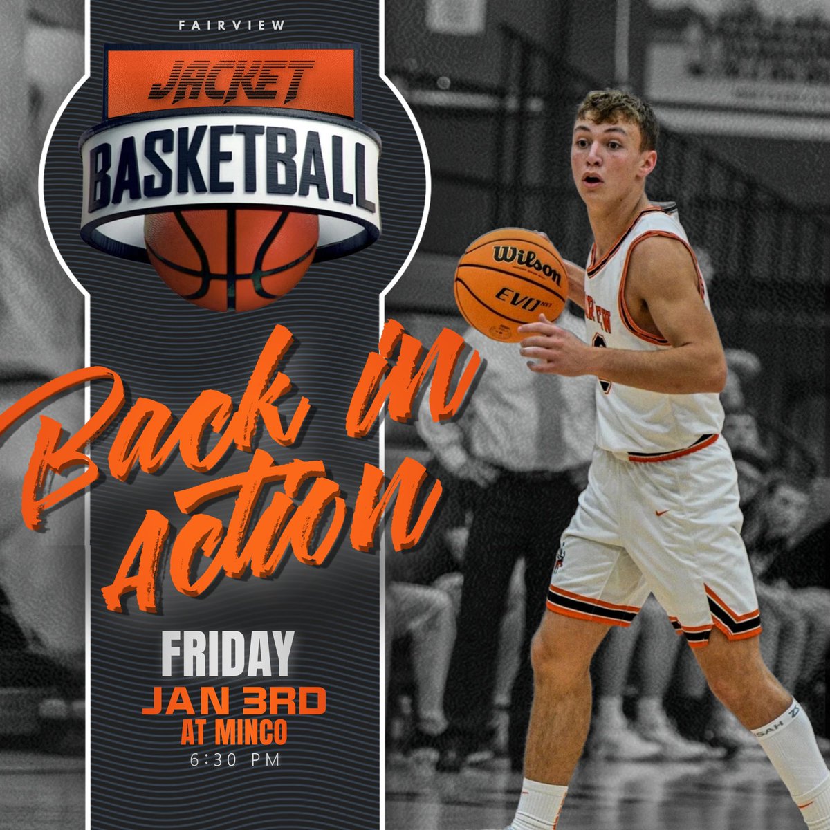 The Jackets are back in action this Friday at Minco!  
You can catch the game at fairviewyellowjackets.tv