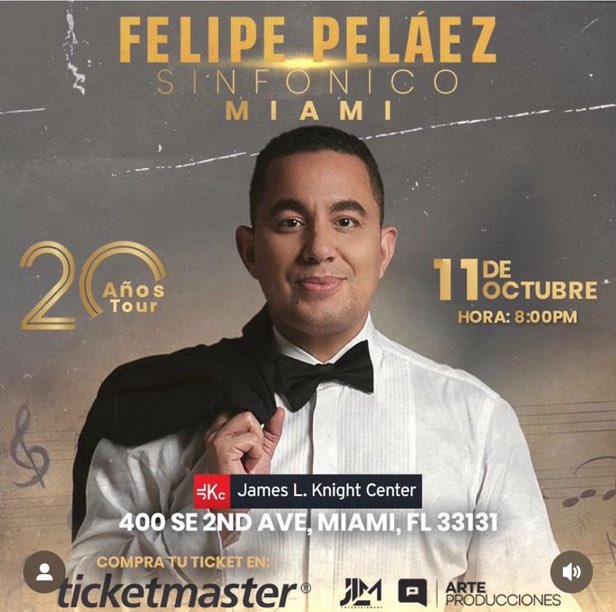 JoseColinaP's tweet photo. NIngun venezolano o de otra nacionalidad que este encontra de la tirania de Maduro, deberfia asistir a este concierto en Miami. Este cantante le encanta cantarles a Dictadores! https://t.co/9ENtf3dZuC