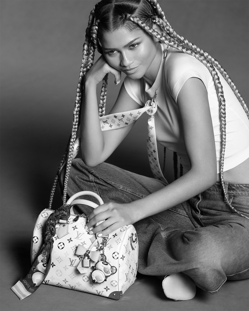 Louis Vuitton x Murakami. House Ambassador #Zendaya reflects on