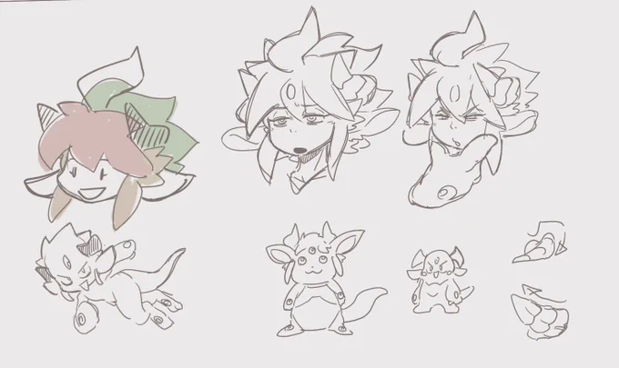 山で描いた落書き 