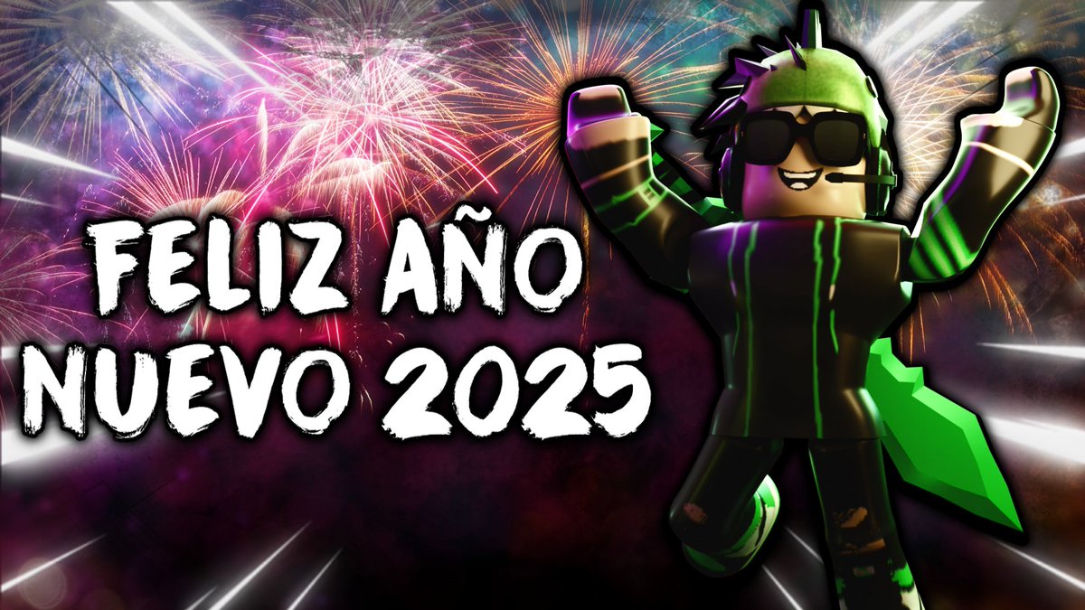Bueno capaz me demore un poco en poner este Post, pero les queria desear un FELIZ AÑO NUEVO 2025 y agradecer tambien por todo el apoyo que tuve El Año Pasado 🎊😉

Espero que ese Apoyo no se apague y que Este Año sea MI PRIME!!! 🗣️🔥 #NewYear2025