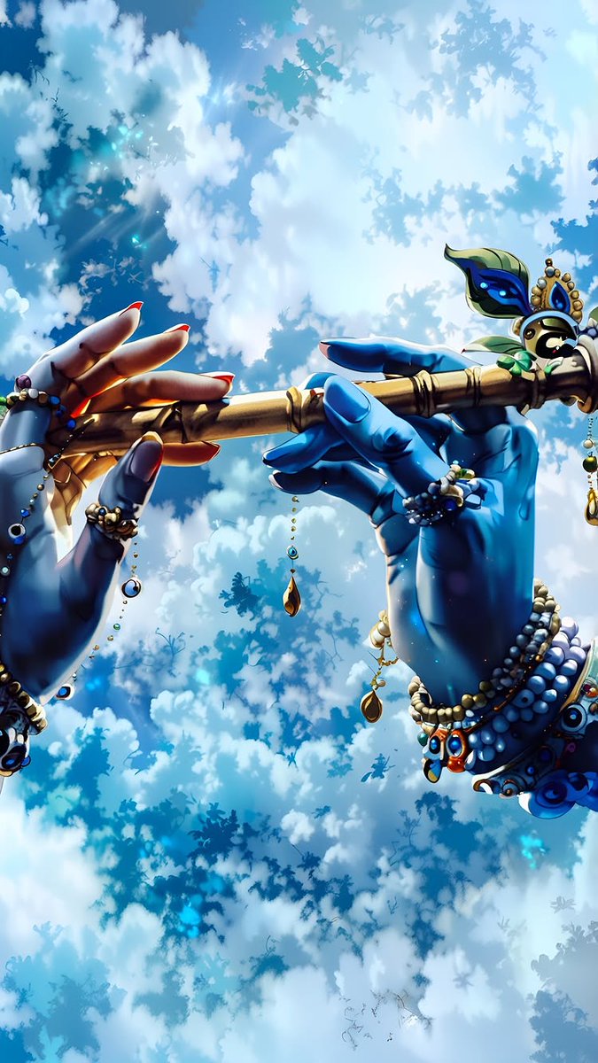 हाथों में हाथ राधा और कृष्ण का,
प्रेम की मूरत, संसार का आधार।
जहाँ हर सांस में हो श्रद्धा का वास,
वहीं जन्म लेता है सच्चा विश्वास।

जय श्री कृष्णा 🙏 
राधे राधे
शुभ सवार