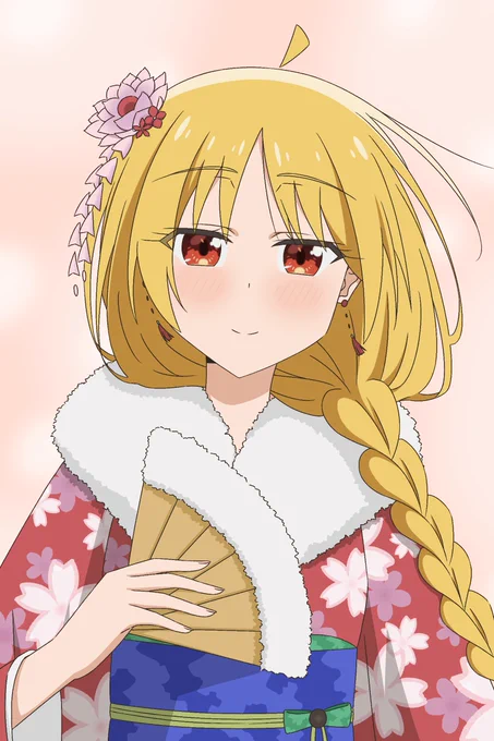 伊地知星歌さんからも明けましておめでとうございます!今年もよろしくお願いします!#ぼっち・ざ・ろっく 