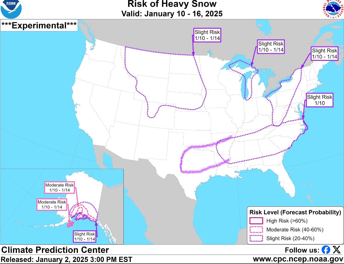 WxFanaticCC's tweet image. I extended the heavy snow outlook westward for #TeamTX #Sharpiegate