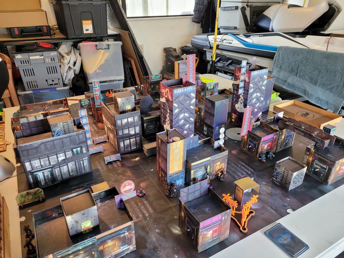 First game of N5 with my MAF vs JSA. Bloody game of front-line with the JSA winning 6-3 #infinitythegame #infinityuniverse #wargames #tabletopgames <a href="/InfinityTheGame/">Infinity universe</a>