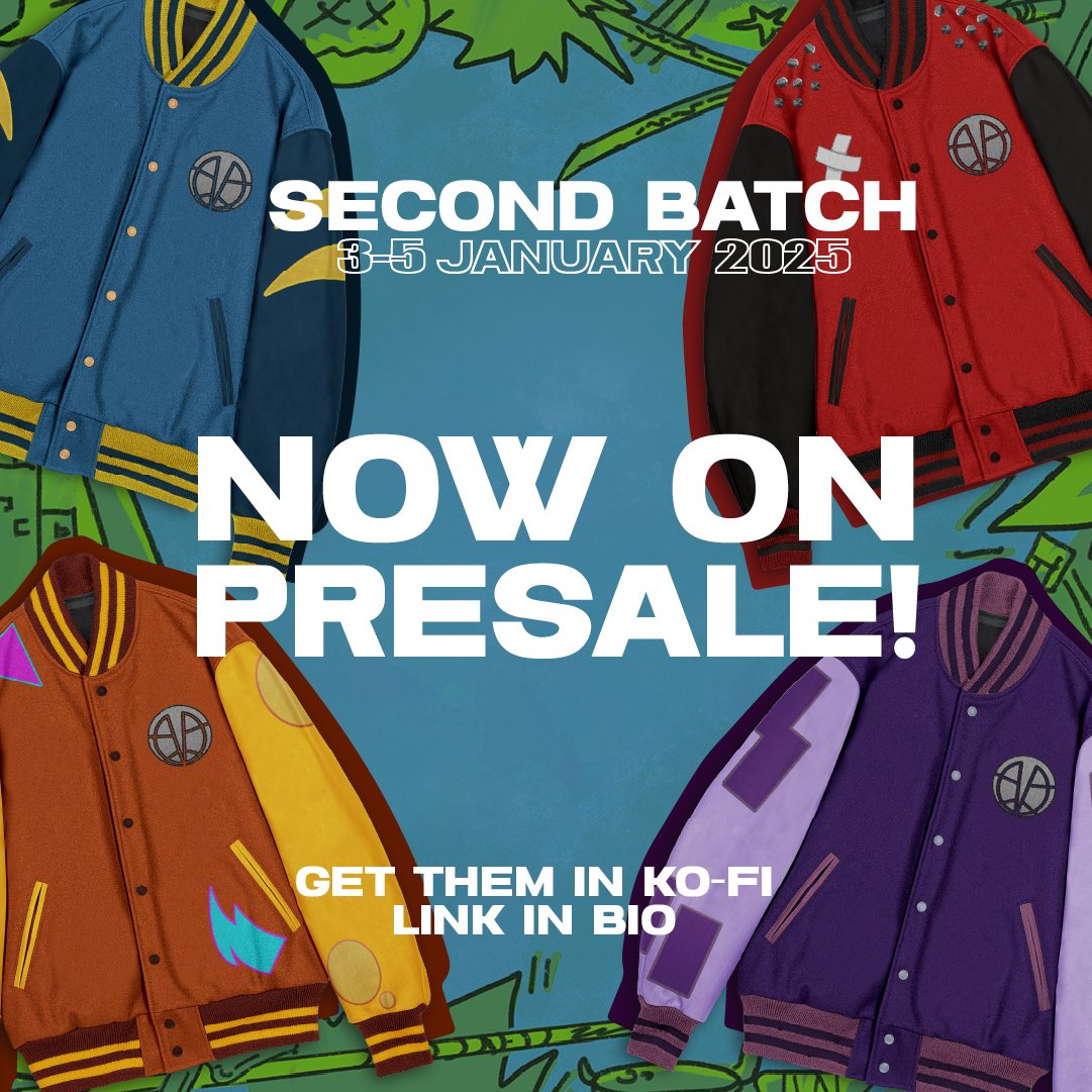 SECOND BATCH OPEN!
GET YOUR ON MY KO-FI SHOP
ko-fi.com/sopafloal/shop

#rottmnt #tmnt #mutantmayhem #RottmntVarsityJackets #RottmntSeason3 #RottmntS3 #SaveRiseoftheTMNT #SaveROTTMNT