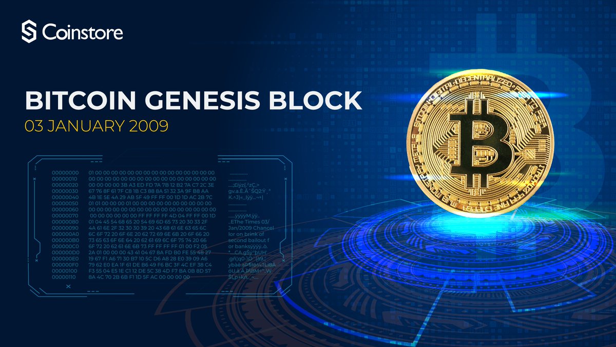 CoinstoreExc's tweet photo. 🔥15 years ago today: The Times 03/Jan/2009 Chancellor on brink of second bailout for banks.
A revolution in financial sovereignty began. Here's to the block that started it all! ⛓️ Thank you, #Satoshi!
#Bitcoin #GenesisBlockDay https://t.co/pbhcokEo4A