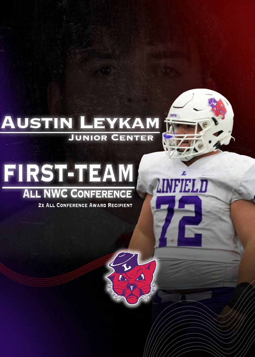 The 11th player in our series of 24 Days of Player Awards for the NWC confernce.  7-0  NWC Season averaging 52.6 scored vs 10 .4 points allowed.        #LinfieldFootball #FeedtheStreak