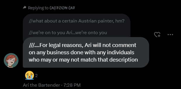 Rayven056's tweet photo. #ariisoverparty
//😭😭😭😭😭 https://t.co/l0ezMczy9C