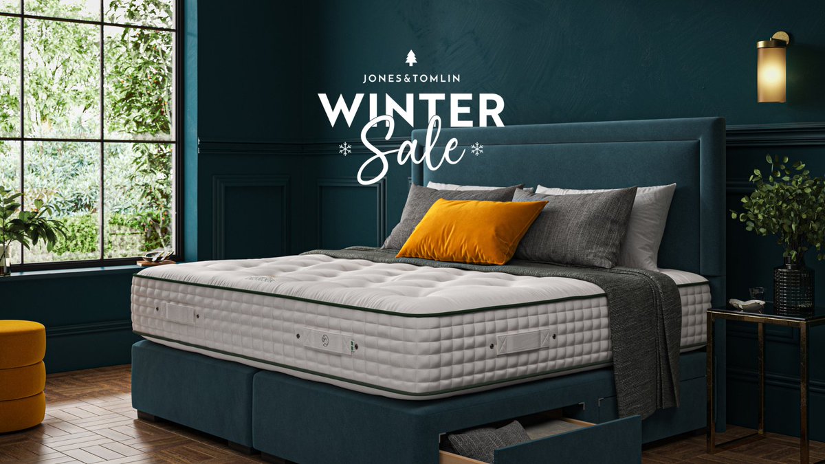 Jones & Tomlin - Beds, Mattresses & Bedding tweet media