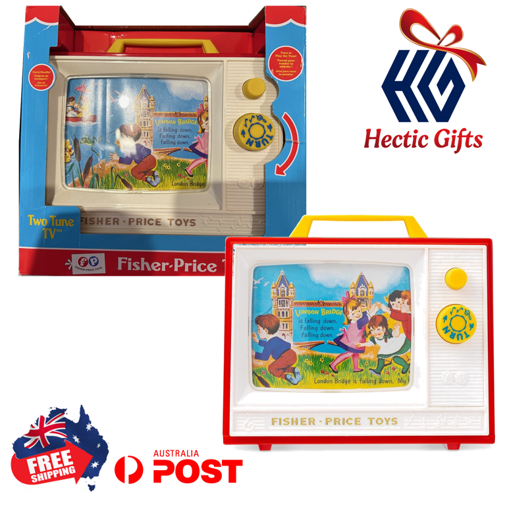 HecticGifts's tweet image. NEW - Fisher-Price Retro Toy Series - Two Tunes TV

ow.ly/AByg50QzQzW

#New #HecticGifts #BasicFun #FisherPrice #Classic #TwoTunesTV #Television #Toy #Collectible #Infants #Babies #Musical #FreeShipping #AustraliaWide #FastShipping
