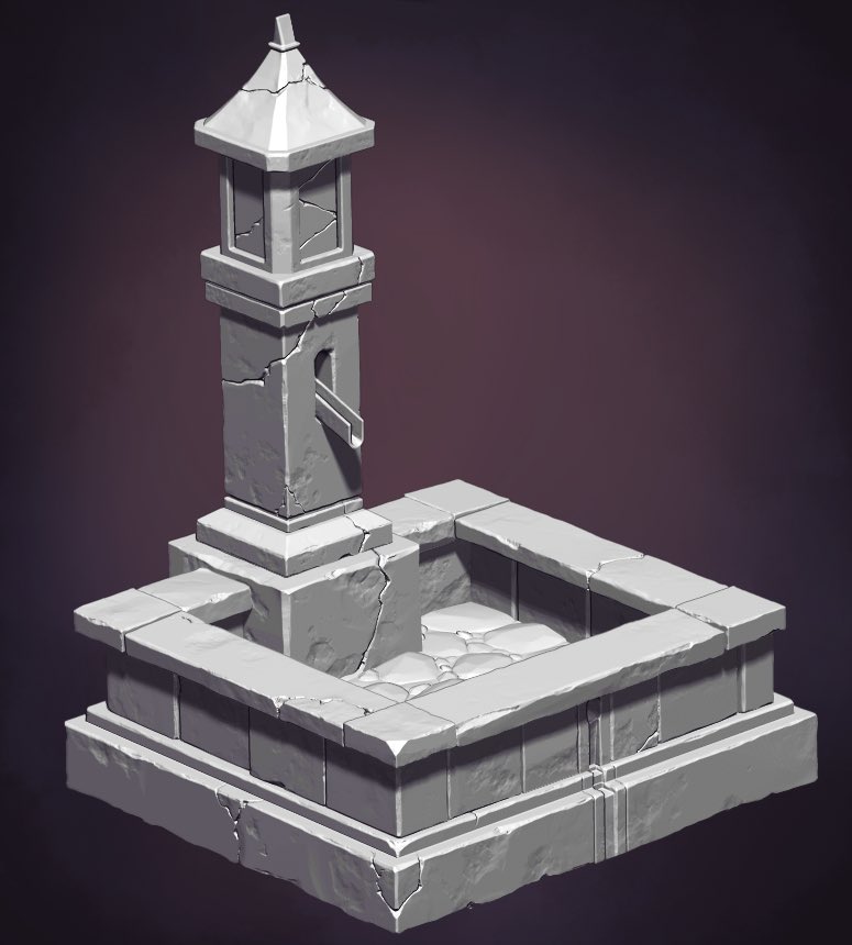 High poly sculpt of a mini project I started for the new year!! 

More to come soon  ৲( ᵒ ૩ᵕ )৴♡*৹

Reference by Ruslana Gus on Artstaion: artstation.com/artwork/e02Am3