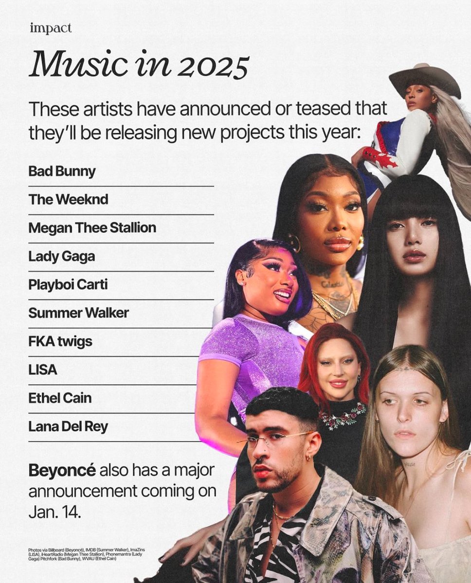 LISANATIONS_'s tweet photo. #LISA’s first full album, Alter Ego, is one of the most anticipated releases of 2025, according to Impact. 

Pre-order on https://t.co/AoAZZ1bot8 https://t.co/oPReWfzVOy