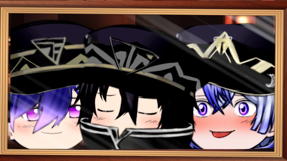 #刀剣乱舞

#ゆっくり好きと繋がりたい
江戸三作が揃いました。

思いでの写真風加工