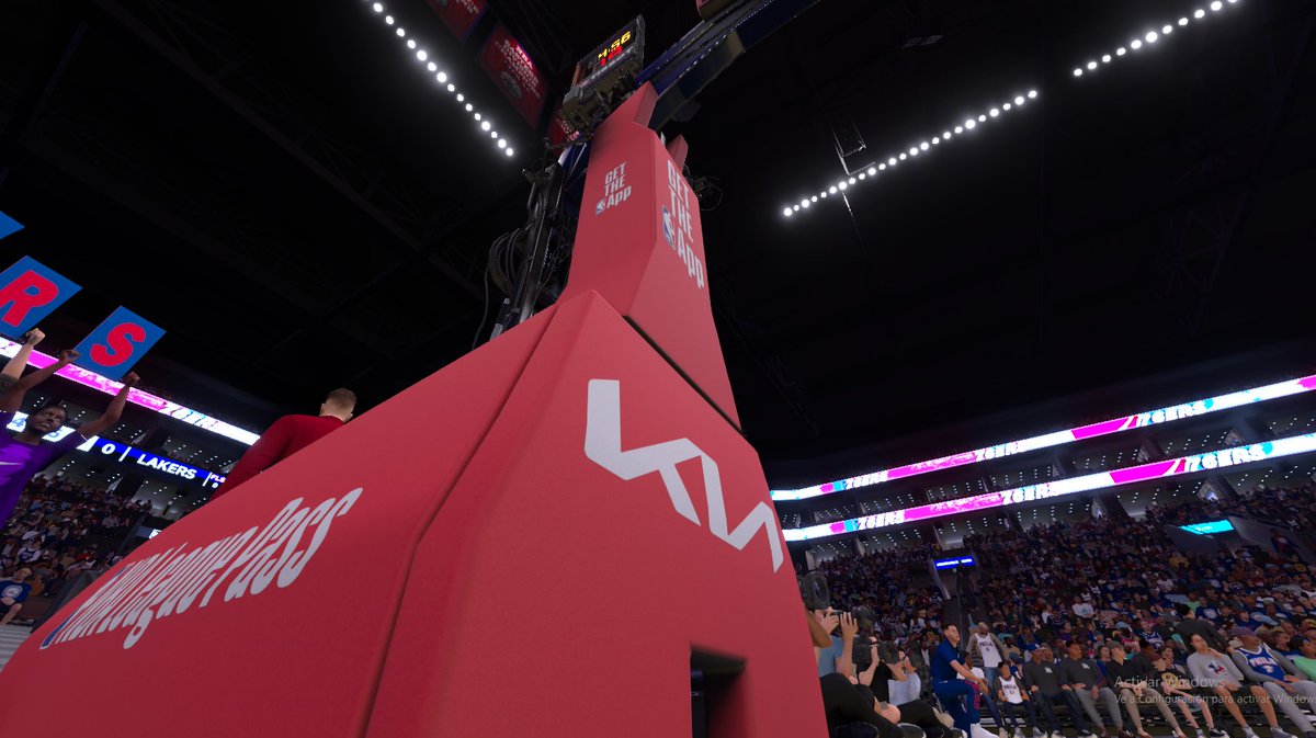 Deibys2K's tweet photo. reflex improvements in the basket #ultragraphics #modspc #NBA2K25 #lightingmod https://t.co/I5bjR129Ci