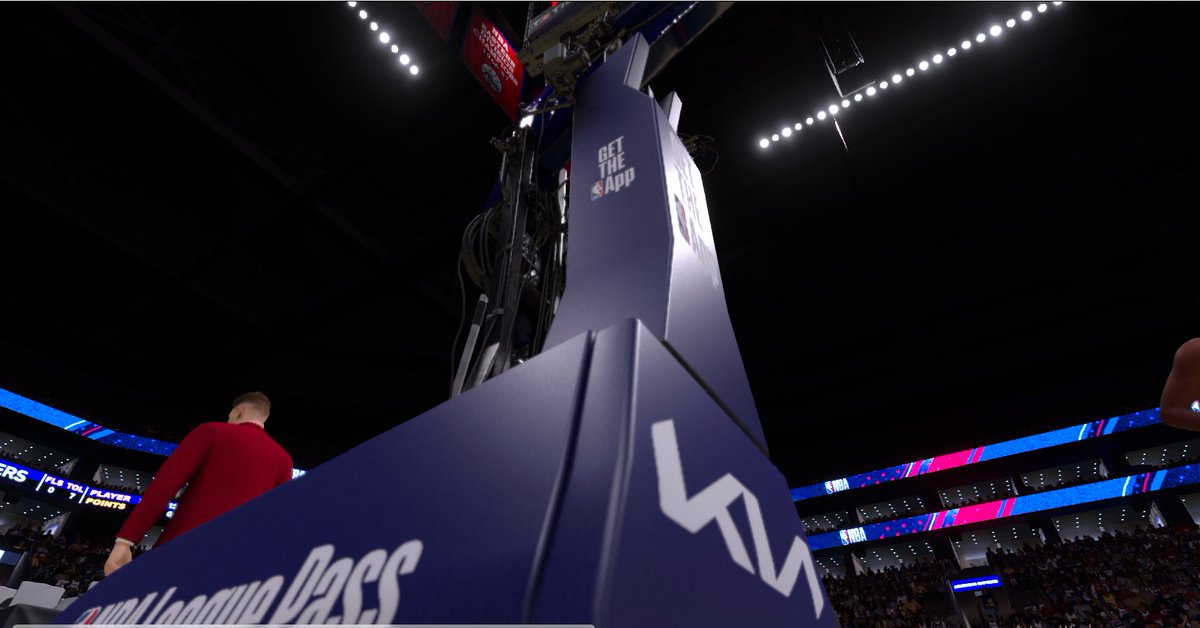 Deibys2K's tweet photo. reflex improvements in the basket #ultragraphics #modspc #NBA2K25 #lightingmod https://t.co/I5bjR129Ci