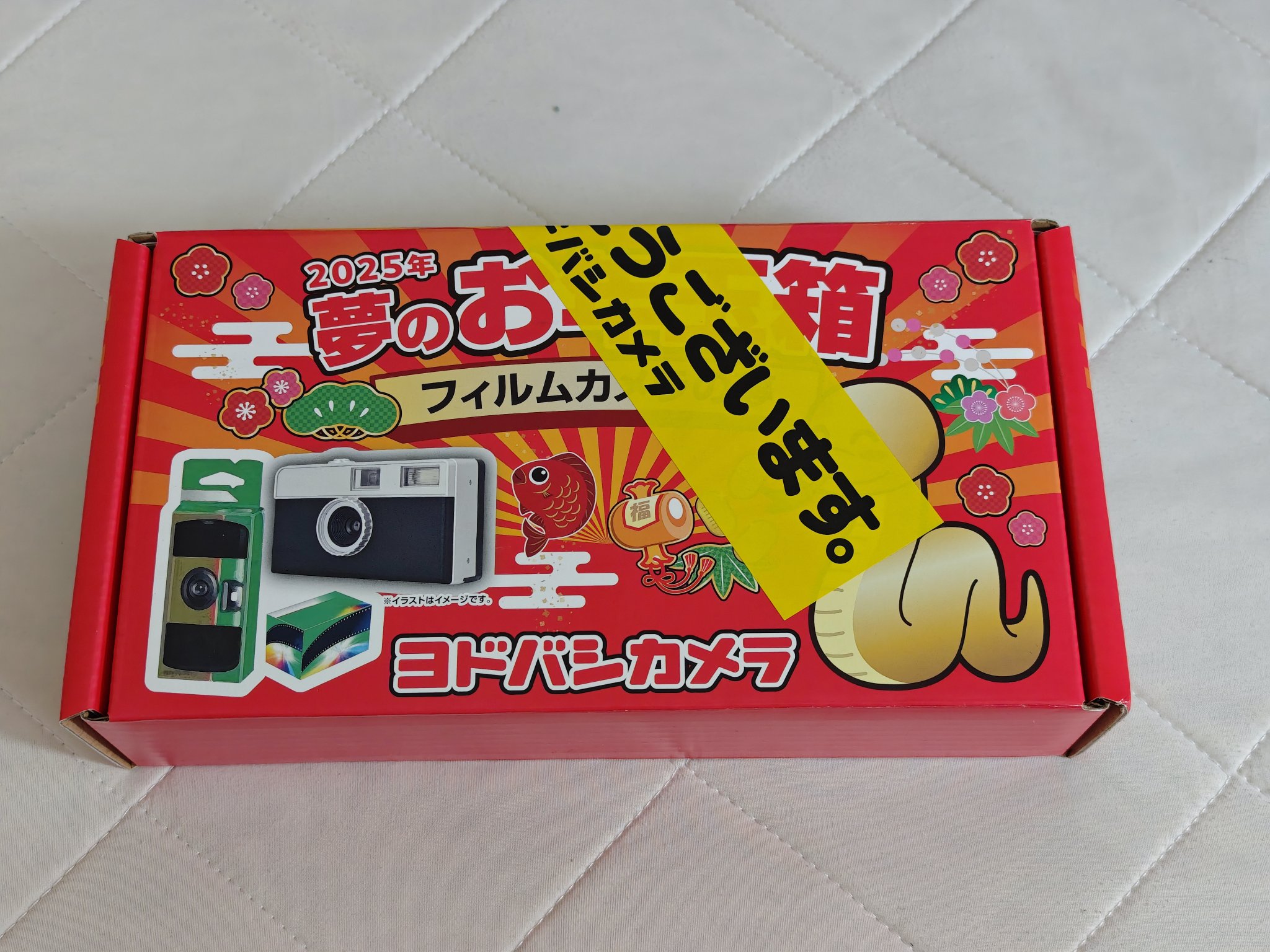 ヨドバシカメラ 2025年 夢のお年玉 フィルムカメラの夢 写ルンです コダック ヨドバシお年玉箱】フィルムカメラの夢【福袋】｜波多波多