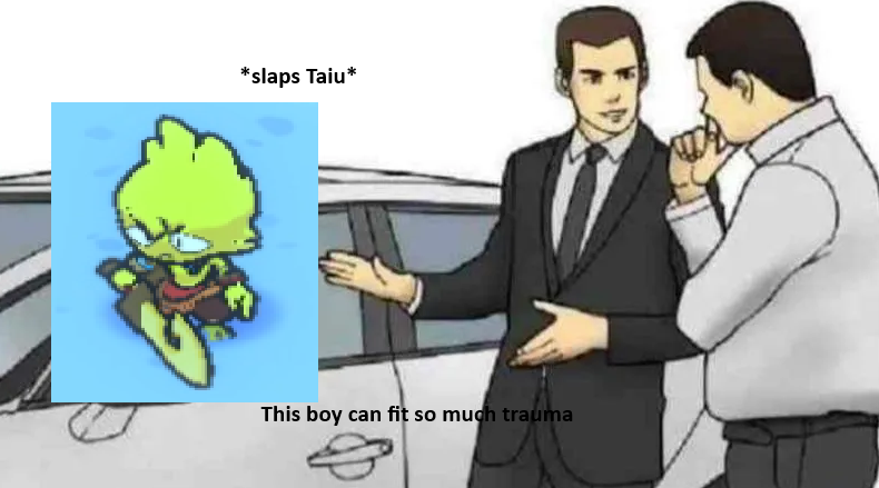 Taiu would literally defeat the Denari empire instead of going to therapy 🥲⚔️.

Happy New Year friends! We're back to work, starting with loads of new story content! 🎥

#indiegame #gamedev