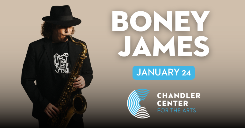 Experience Boney James' smooth jazz artistry when he brings his #SlowBurn tour <a href="/ChandlerArts/">Chandler Center for the Arts</a> on January 24, 2025! James is a remarkable saxophonist and composer with a long list of accolades! Click here to buy your tickets: ticketmaster.com/boney-james-sl…