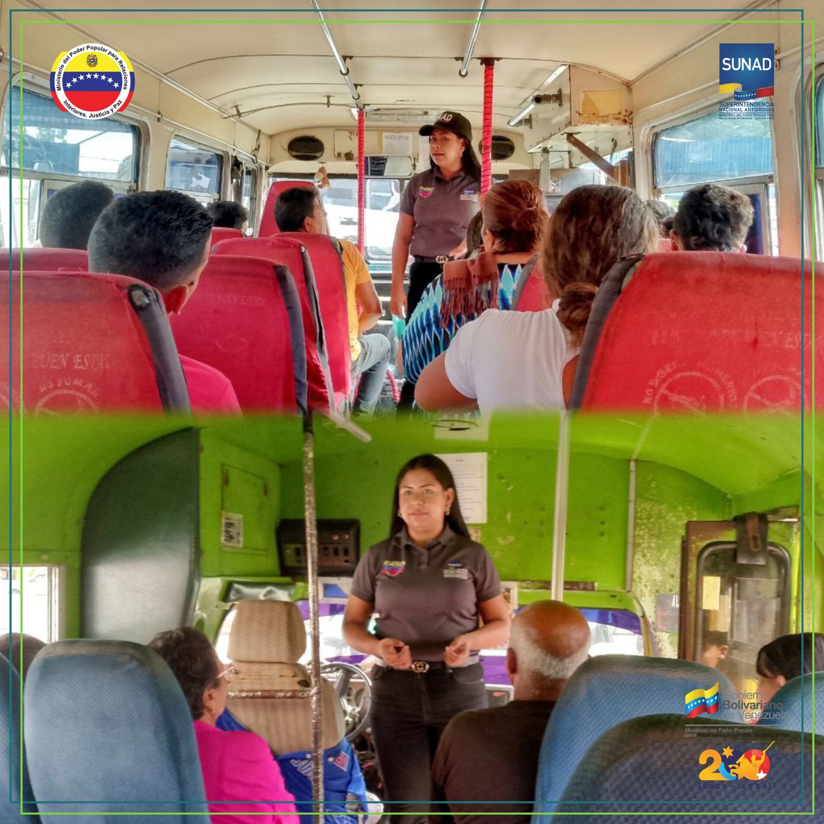 La SUNAD YARACUY, realizo jornada informativa con difusión de la línea 0800sindrogas, y ofreciendo la atención del centro de orientación familiar COF a los usuarios del terminal de pasajeros Domingo Aponte Barrios del Municipio San Felipe #NavidadesFelicesYSeguras2024.