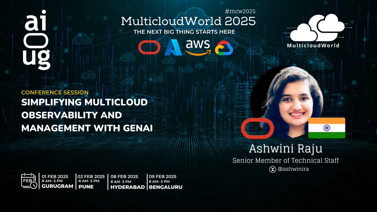 Oracle Cloud Observability &amp; Management: Unifying Telemetry with GenAI, AIOps, and ML

Explore the Oracle Cloud Observability and Management platform that brings together observability telemetry across multicloud environments, with deep integrations of Generative AI (GenAI),