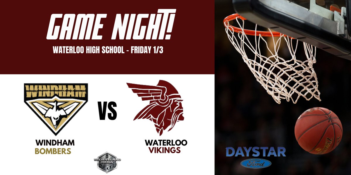 Kevin Sledz - Small Towne Media (@ksledz1975) on Twitter photo Tomorrow evening I'll be in Atwater for boys coverage as the Waterloo Vikings host the Windham Bombers!
<a href="/Windham_Sports/">Windham Bombers</a> <a href="/WaterlooAth/">Waterloo Athletics</a> <a href="/winVikings/">Mike Devies</a> @BlievelandMedia Tomorrow evening I'll be in Atwater for boys coverage as the Waterloo Vikings host the Windham Bombers!
<a href="/Windham_Sports/">Windham Bombers</a> <a href="/WaterlooAth/">Waterloo Athletics</a> <a href="/winVikings/">Mike Devies</a> @BlievelandMedia