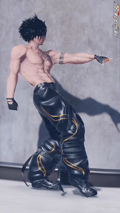 これがジョジョ立ちか… #PSO2NGS