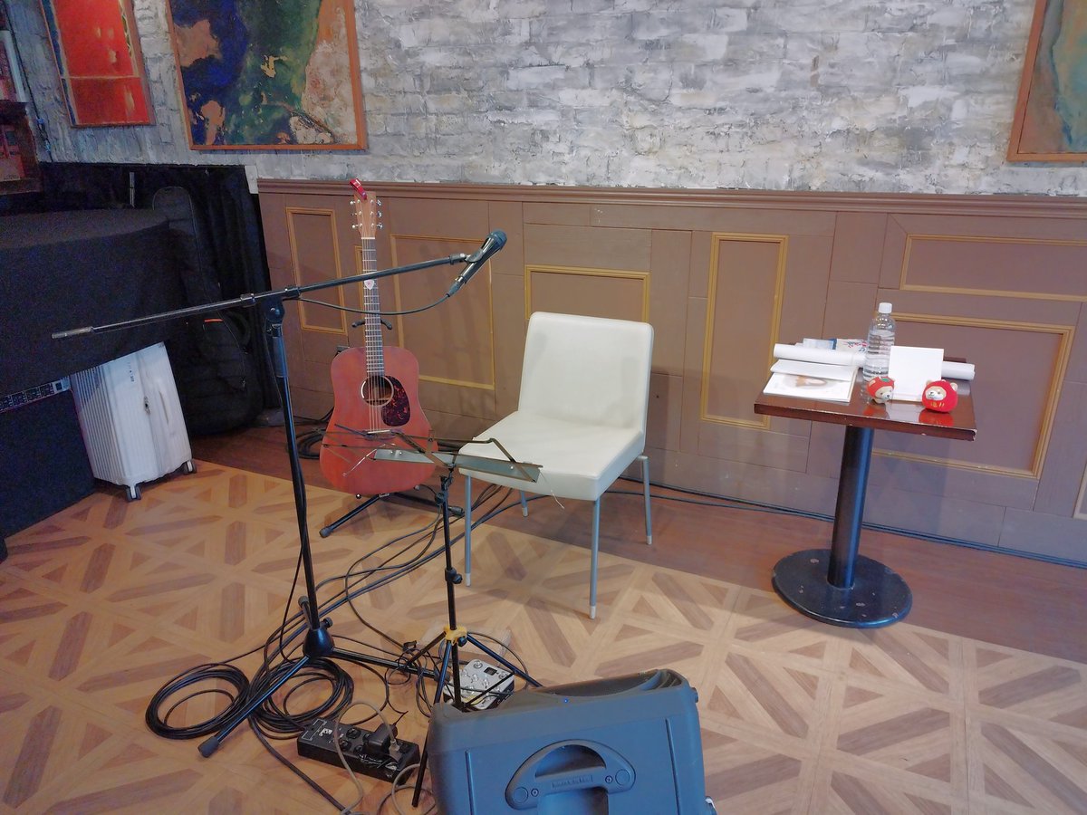 Live_tw_net's tweet image. 到着&amp;amp;開場済み
今日も楽しんでいきますよー
#fjs #鈴木友里絵