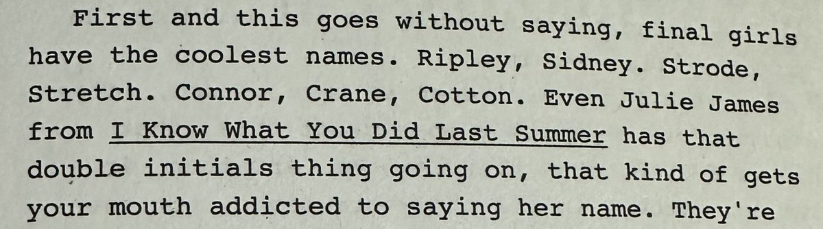 🔪 final girl➖. 🔪 tweet media