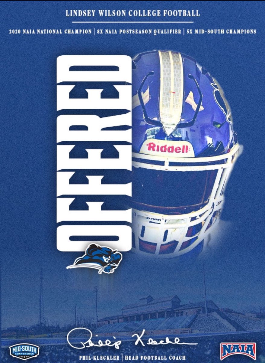 Really exited to have earned this offer from @LWC_Football  @CoachBrownLWC   🖤💙
