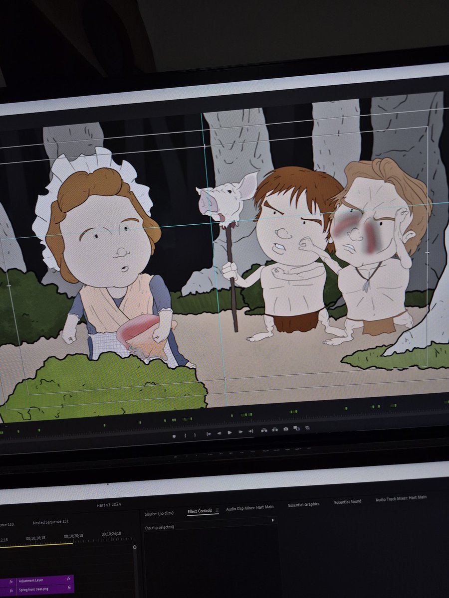 DrawnOfHistory's tweet photo. Some weird cameos in the upcoming video. https://t.co/FCgwGSoSOT
