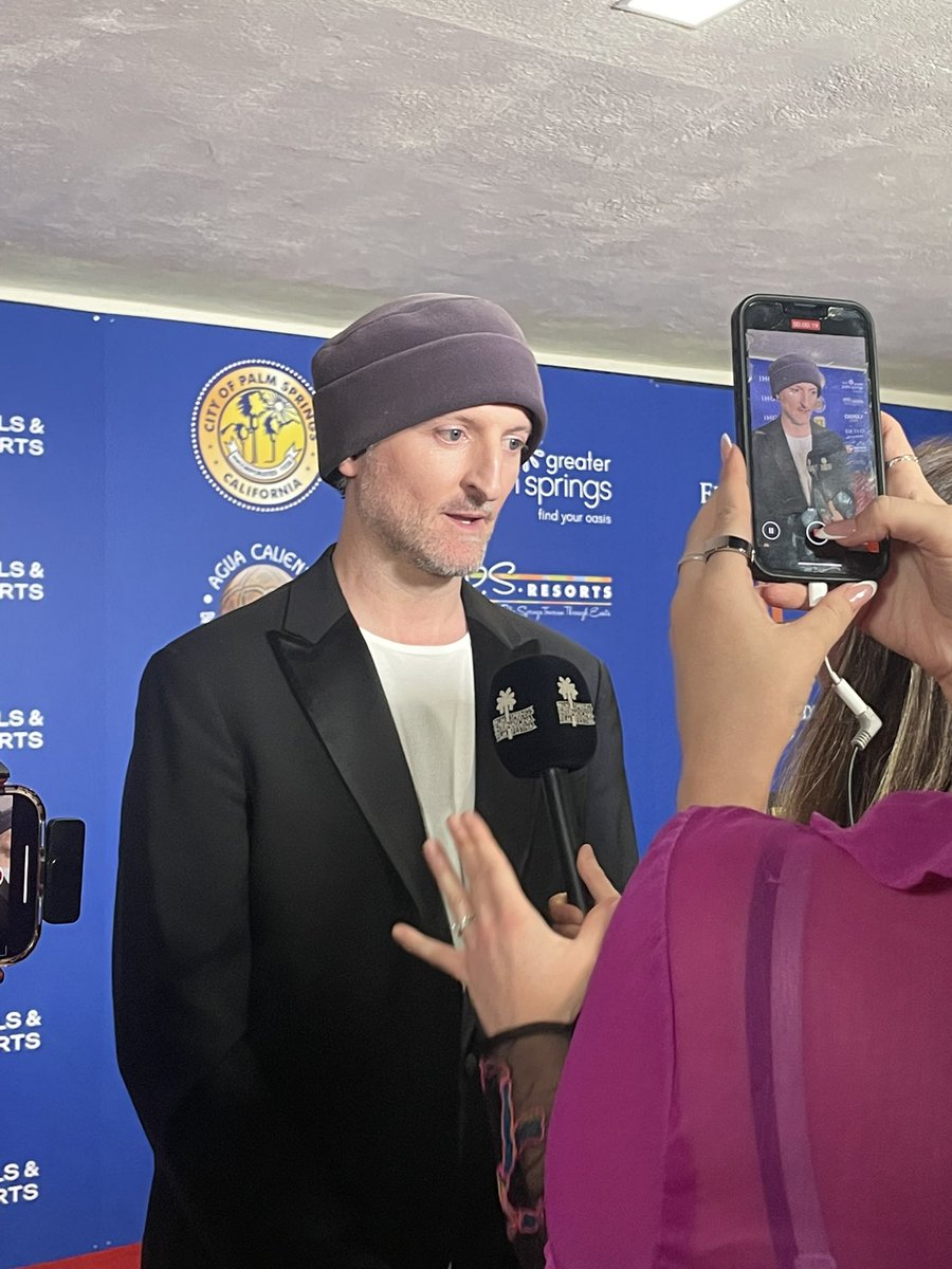 Palm Springs Film Festival (@psfilmfest) on Twitter photo Director Michael Gracey has arrived to Opening Night’s Red Carpet! #PSIFF25 <a href="/CityofPS/">City of Palm Springs</a> <a href="/SilvercrestAdv/">Silvercrest Advertising</a> <a href="/AguaCalienteNDN/">Agua Caliente</a> <a href="/AguaCalienteRM/">Agua Caliente Casinos</a> <a href="/etnow/">Entertainment Tonight</a> <a href="/oakviewgroup/">OVG</a> <a href="/VisitGreaterPS/">Visit Greater Palm Springs</a> <a href="/ScenarioComms/">Scenario</a> Director Michael Gracey has arrived to Opening Night’s Red Carpet! #PSIFF25 <a href="/CityofPS/">City of Palm Springs</a> <a href="/SilvercrestAdv/">Silvercrest Advertising</a> <a href="/AguaCalienteNDN/">Agua Caliente</a> <a href="/AguaCalienteRM/">Agua Caliente Casinos</a> <a href="/etnow/">Entertainment Tonight</a> <a href="/oakviewgroup/">OVG</a> <a href="/VisitGreaterPS/">Visit Greater Palm Springs</a> <a href="/ScenarioComms/">Scenario</a>