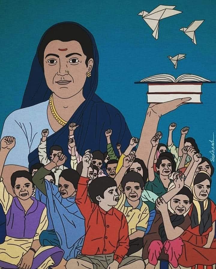 Savitribai Phule Pathshala👩‍🏫👩‍🎓📝 tweet media