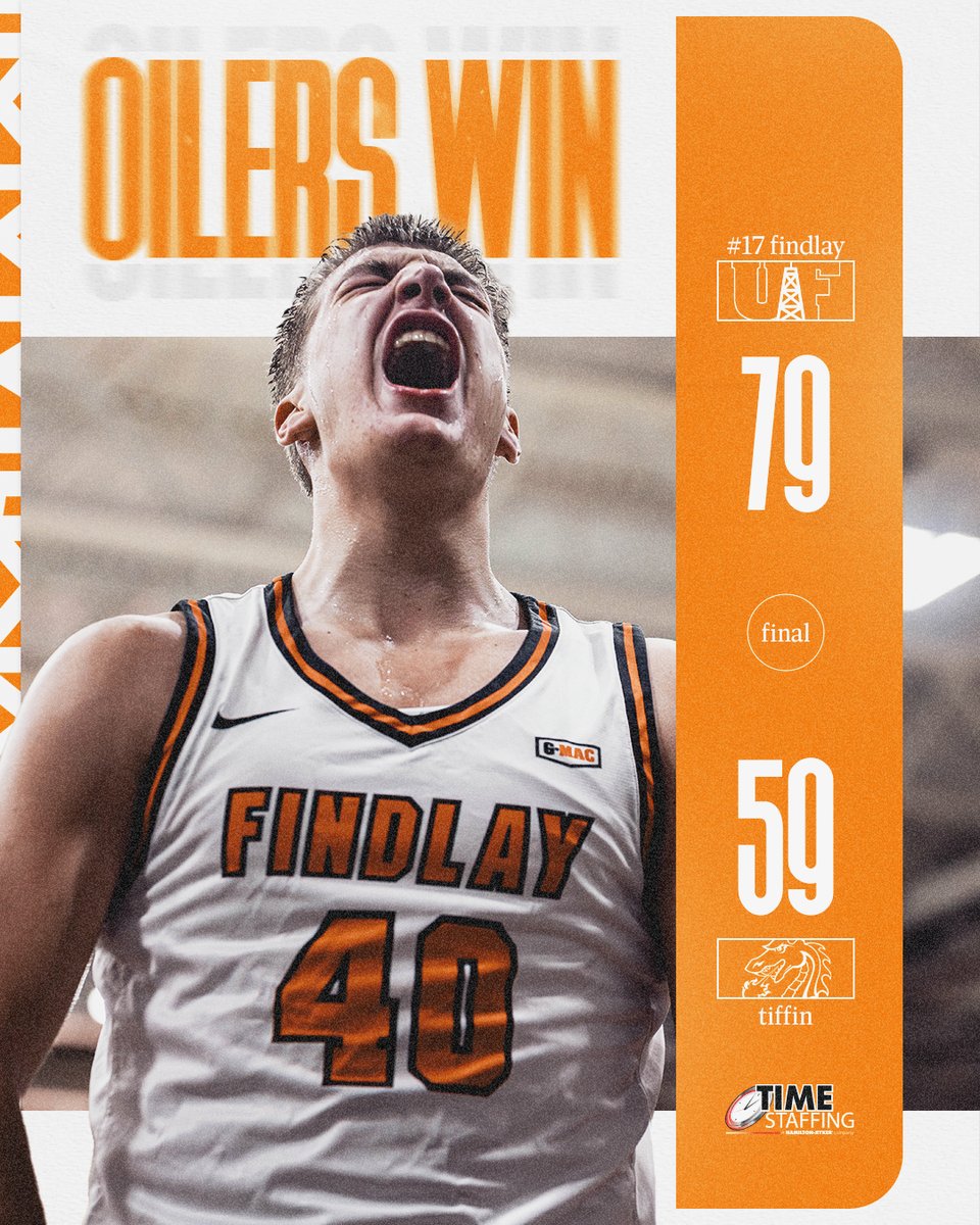 𝐓𝐔ff day to be a Dragon.

#GoOilers | #BeGreat

🔗: findlayoilers.com/news/2025/1/2/…