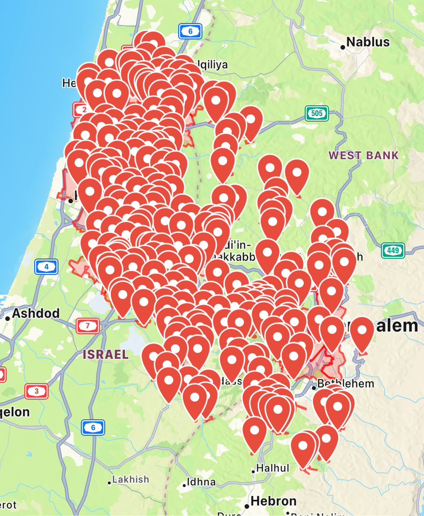 🚨Sirens sounding across Israel due to projectile fire from Yemen🚨