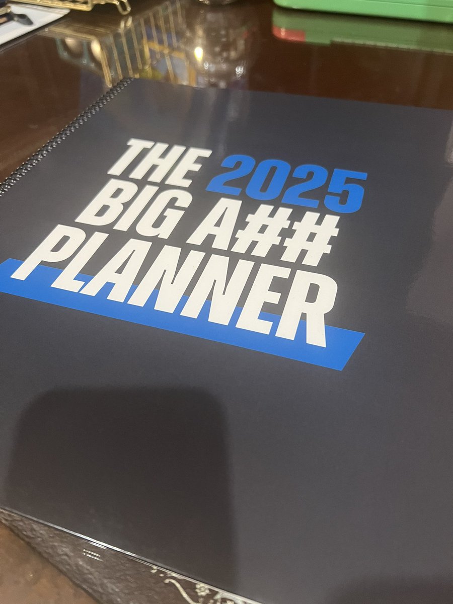 meyrow's tweet photo. @JesseItzler I think I was born for this. Everything I have ever wanted since I got my first planner at 3 years old for throwing away my dummy. 👊🏻 https://t.co/hqfxPdiTju